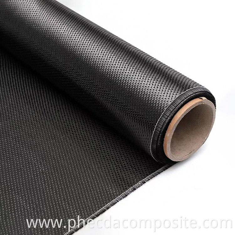 3K 240g satin carbon fiber fabric cloth roll